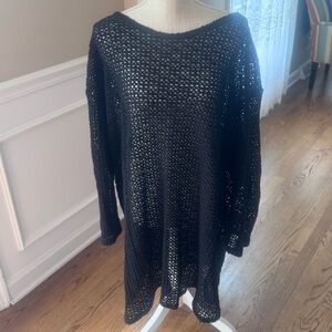 Jordan Taylor women’s one size‎ Vintage Black Swimsuit Cover-up